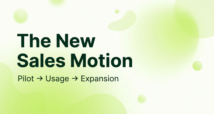 The new Sales Motion